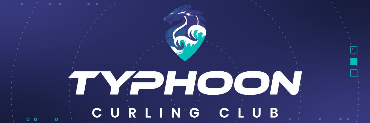 Typhoon Curling Club's banner