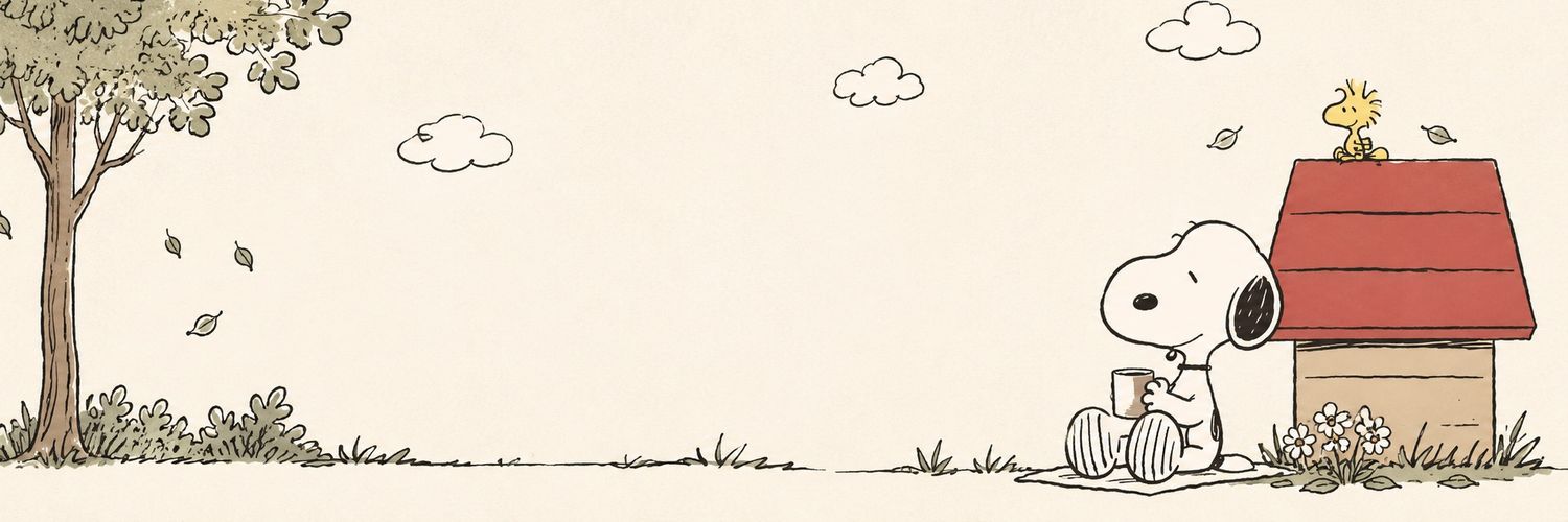 Snoopy's banner