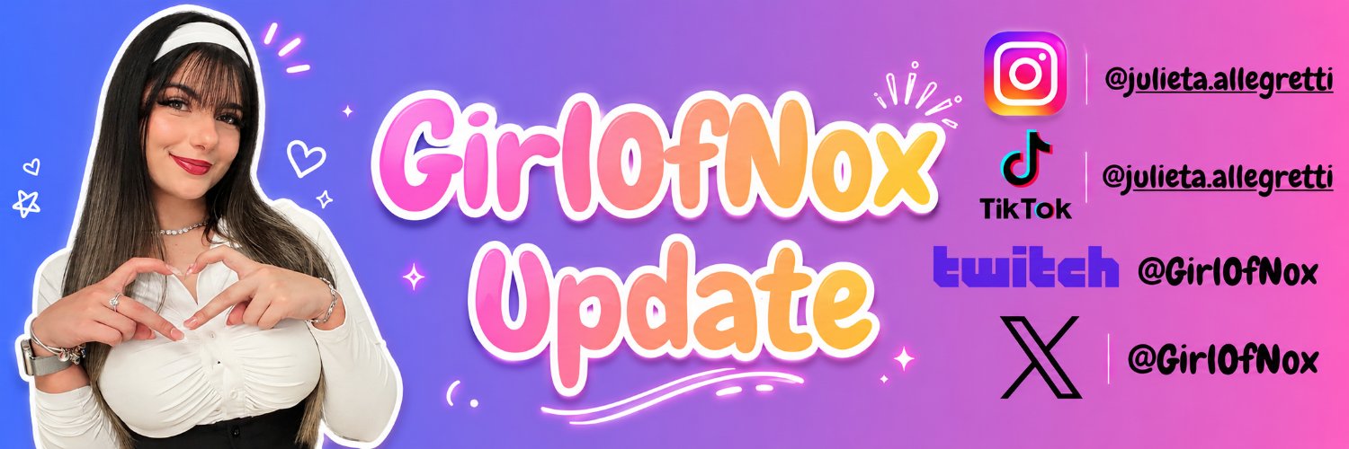 GirlOfNox Updates's banner