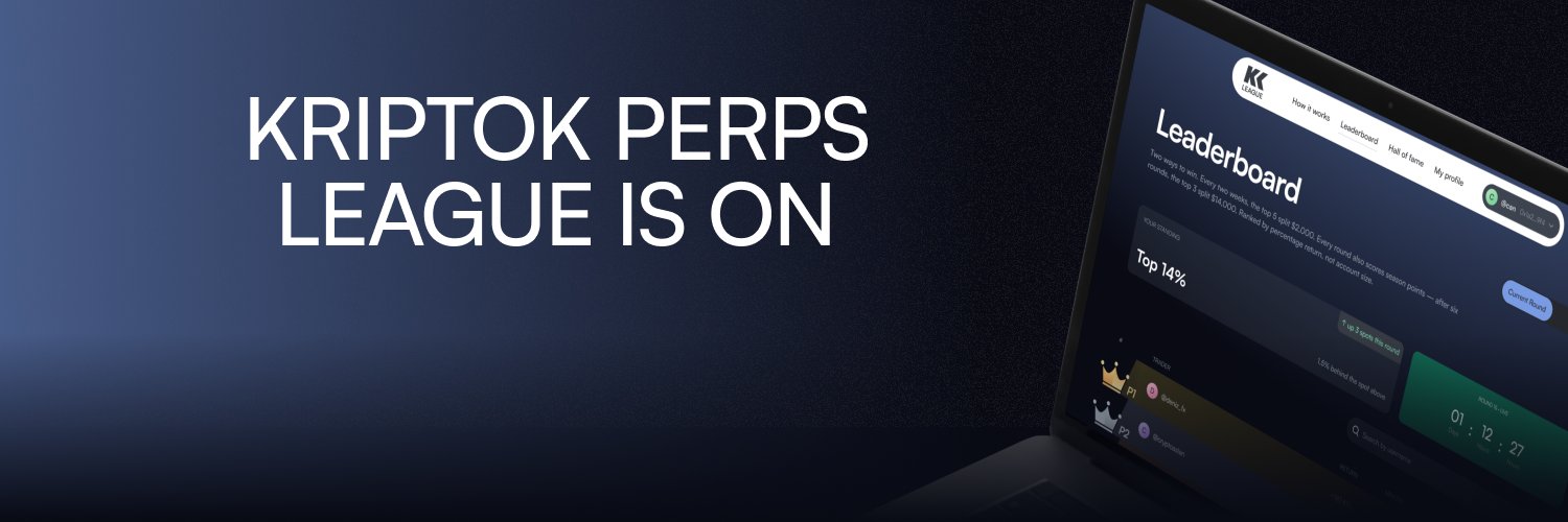 KriptoK League's banner