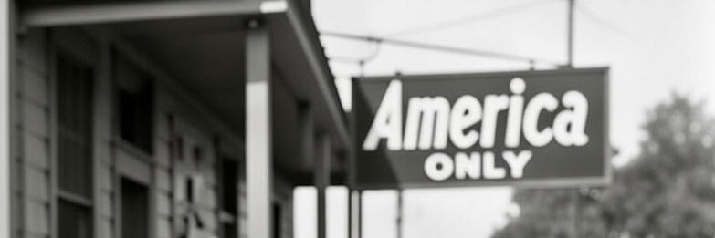 White Americans PAC's banner