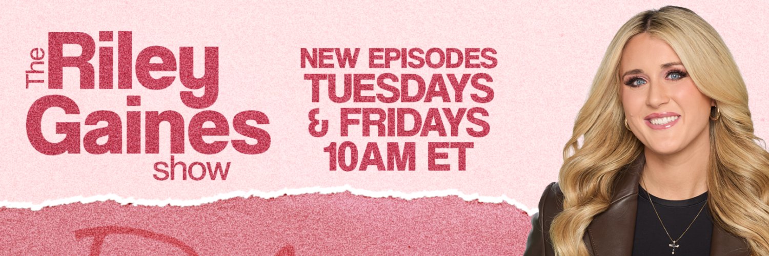 The Riley Gaines Show's banner