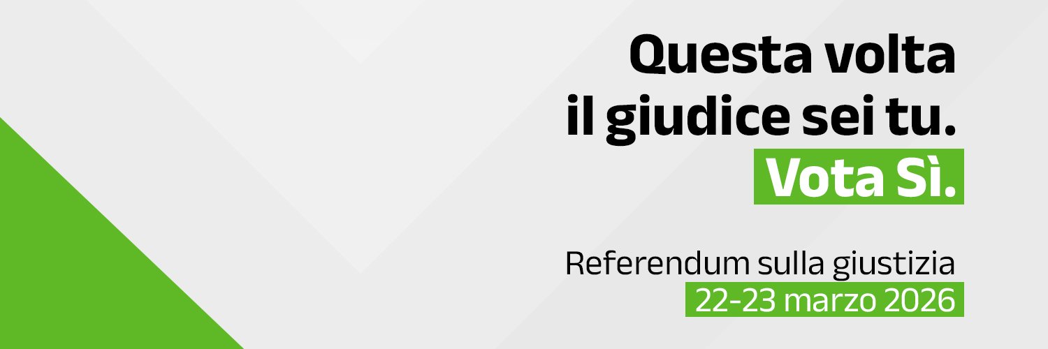 Comitato Sì Riforma's banner