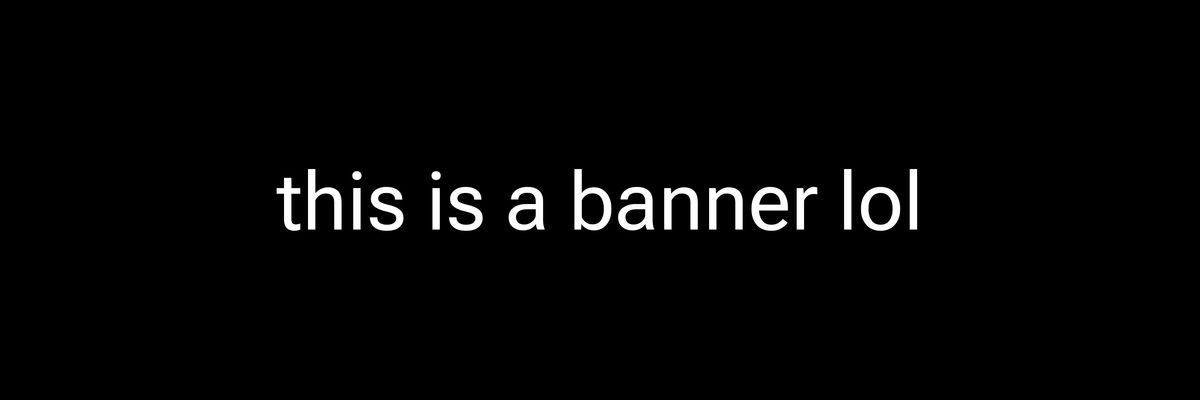 Hater's banner