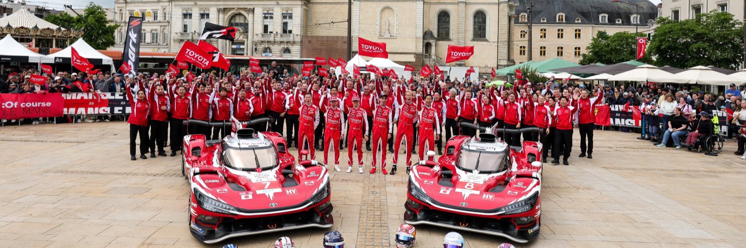 TOYOTA RACING WEC【公式】's banner