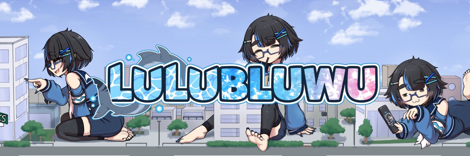 lulubluwu 🦈👣 NEET VTuber's banner