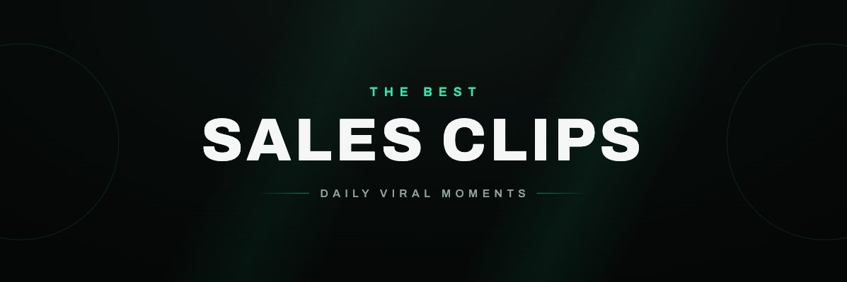 Sales Clips's banner