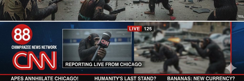 Chimpout News Network's banner