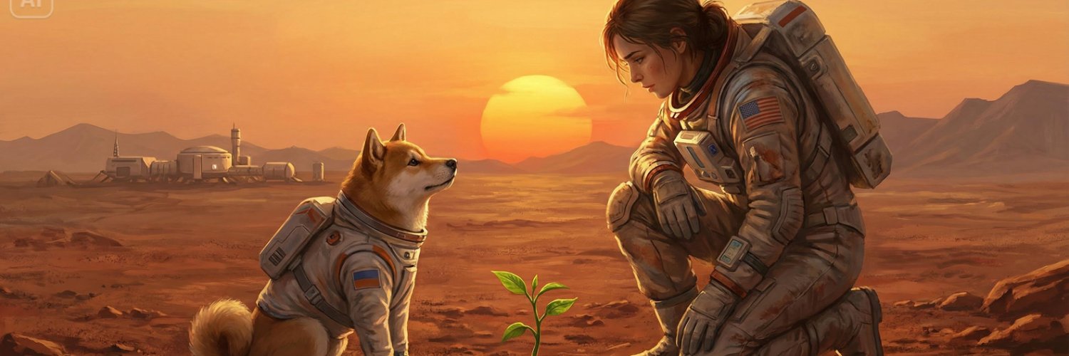 Shiba Occupy Mars- $SOM's banner