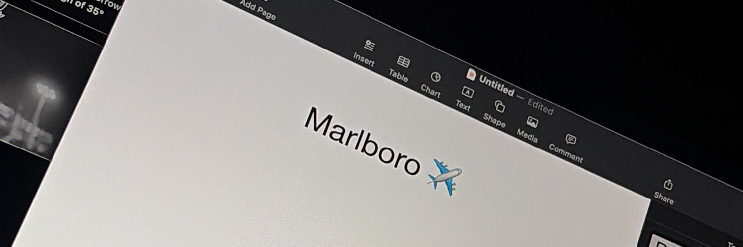 marlboro's banner