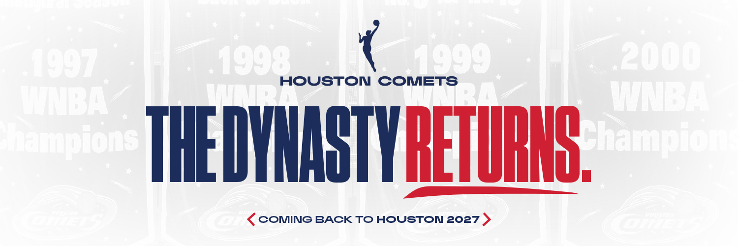 Houston Comets's banner