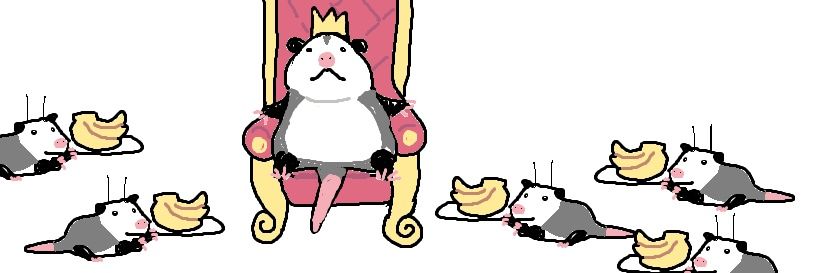 Sir Magnus Possum's banner