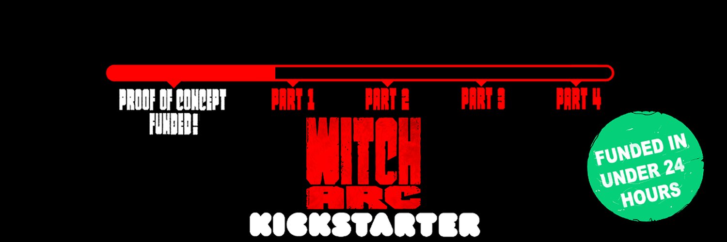Witch Arc LIVE NOW on KICKSTARTER's banner