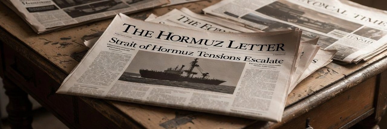 The Hormuz Letter's banner