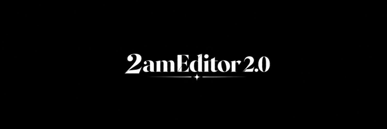 2amEditor 2.0's banner