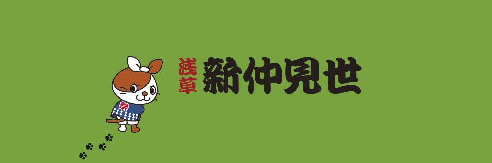 浅草新仲見世商店街（しんなか）'s banner