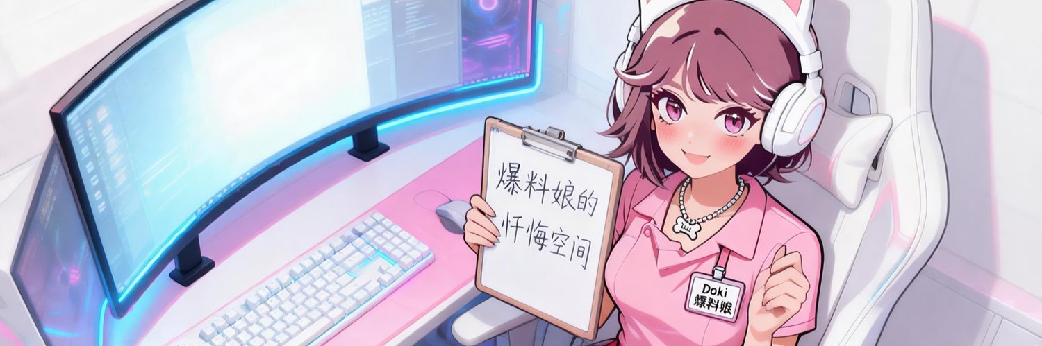 Doki爆料娘's banner