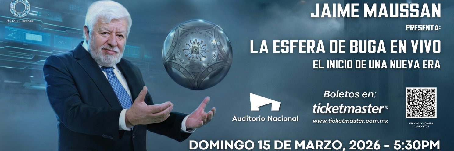 Jaime Maussan's banner