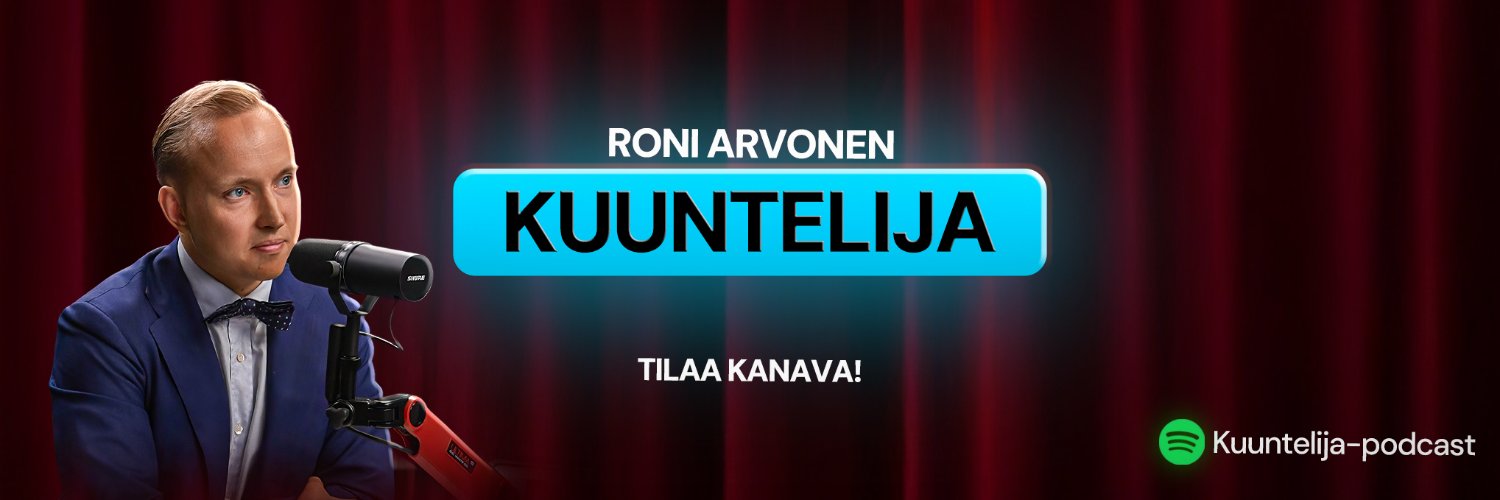 Kuuntelija-podcast's banner