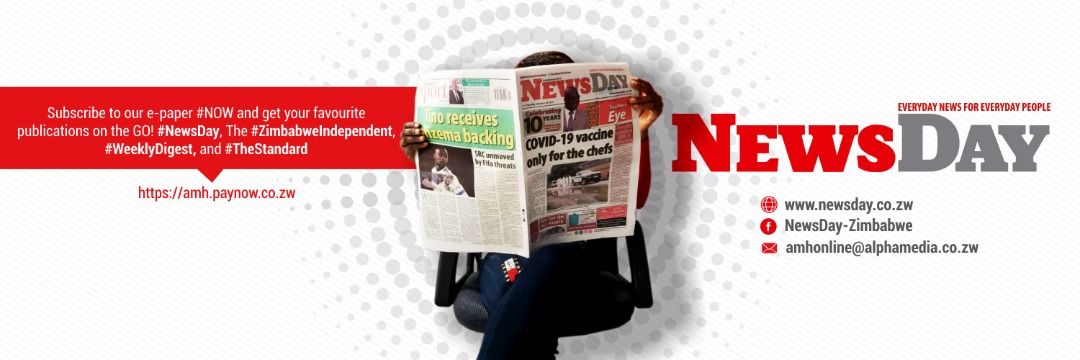 NewsDay Zimbabwe's banner