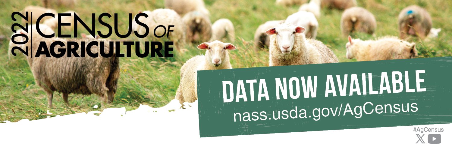 National Agricultural Statistics Service's banner