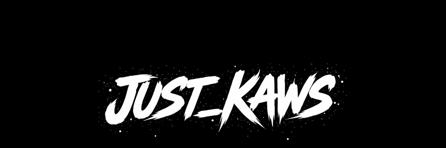 JUST KAWS's banner