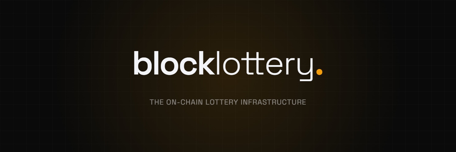 BlockLottery's banner