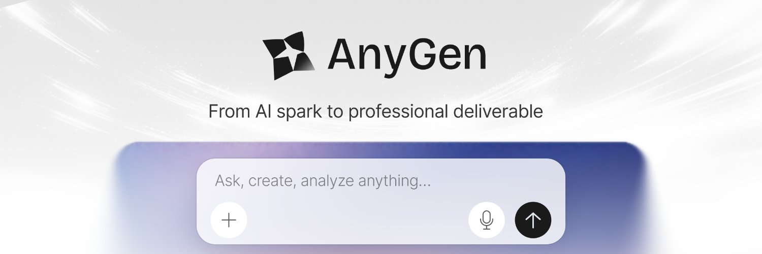 AnyGen's banner