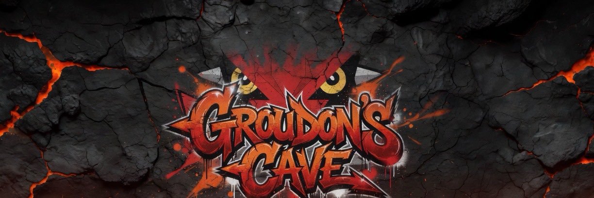 Groudons Cave's banner