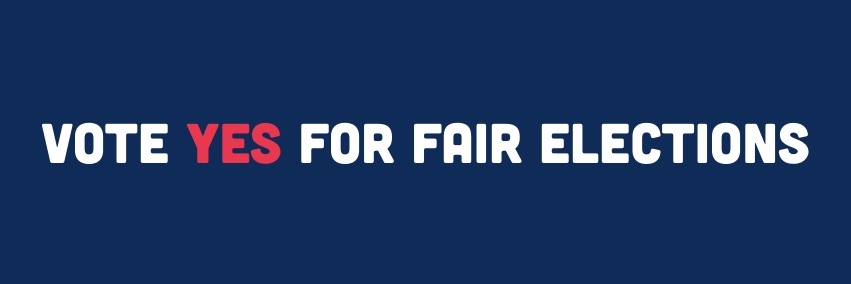 Virginians for Fair Elections's banner