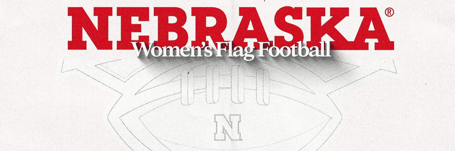 Husker Flag Football's banner