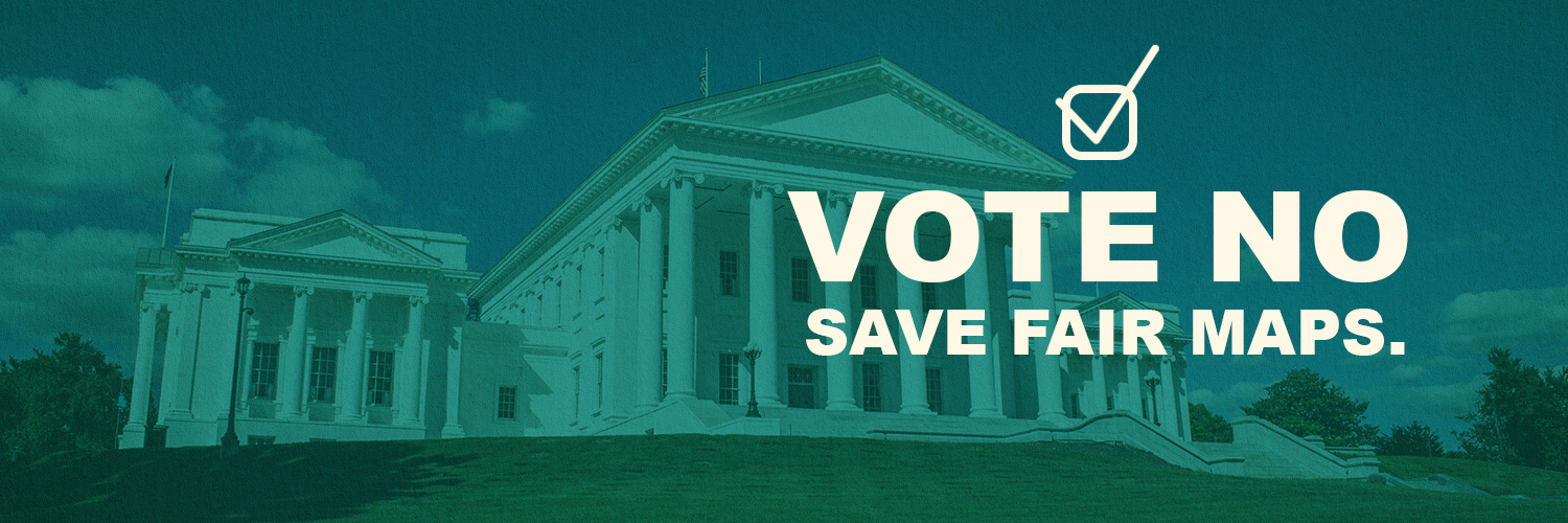 Virginians for Fair Maps's banner