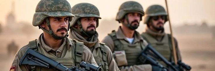 Iran Army's banner