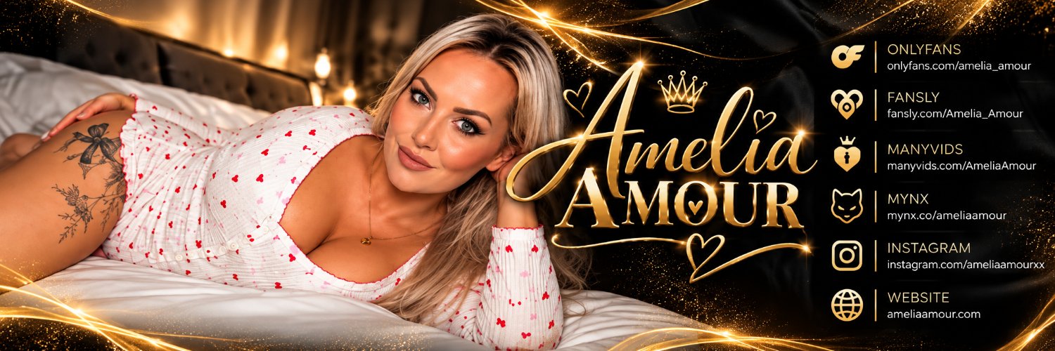 Amelia Amour's banner