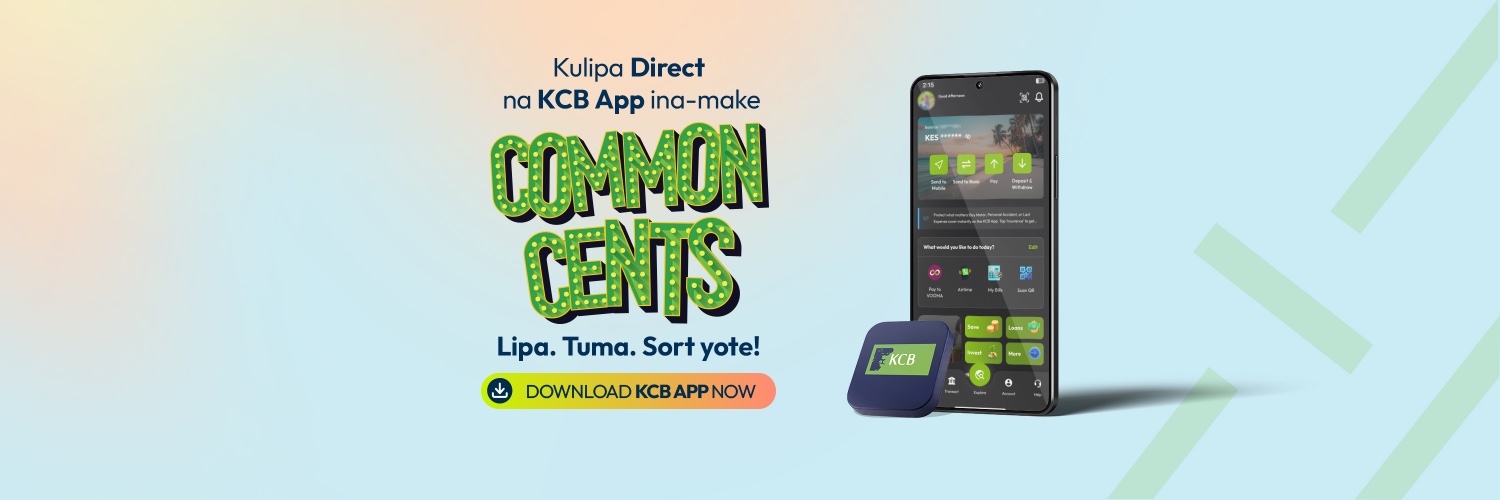 KCB Kenya's banner