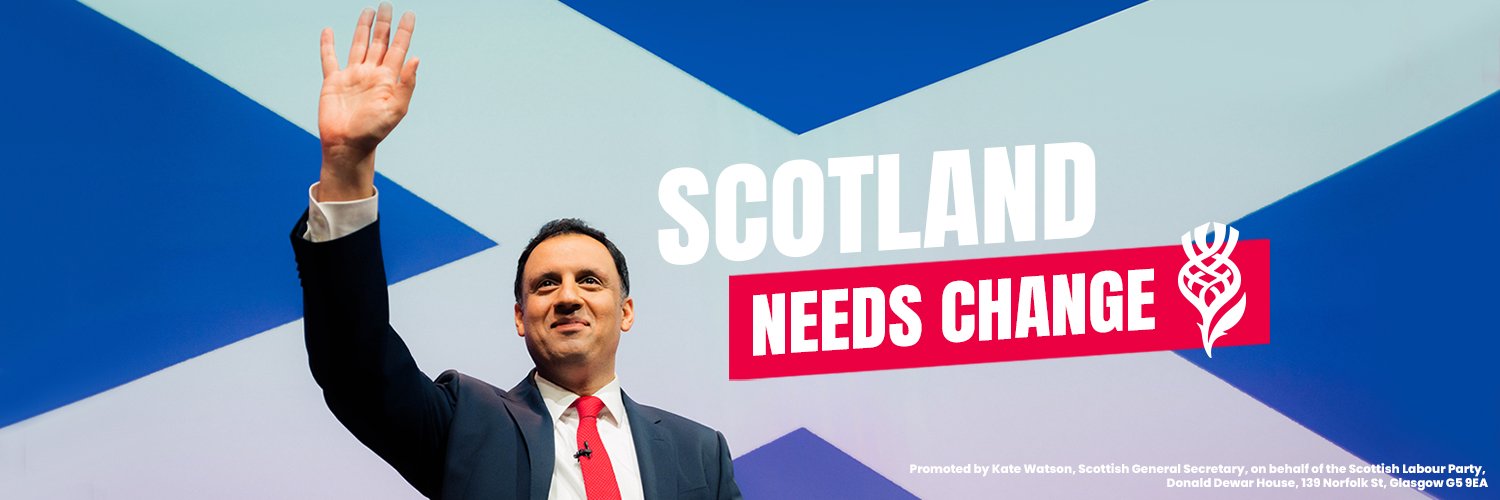 Anas Sarwar's banner