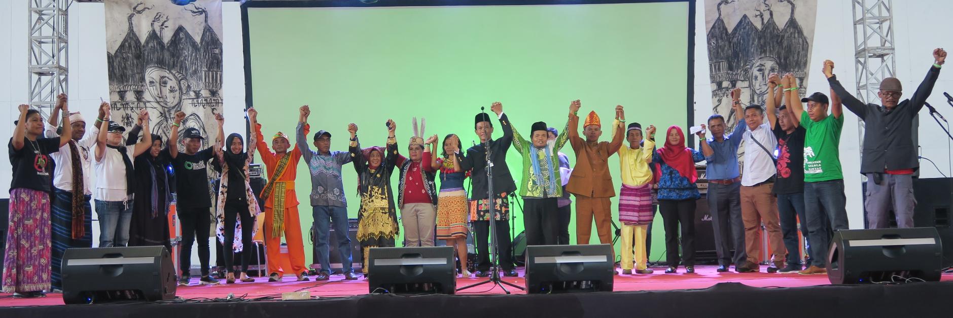 WALHI's banner