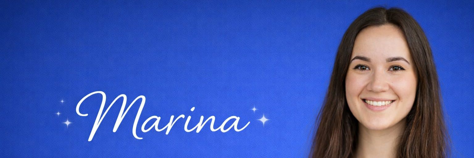 Marina's banner