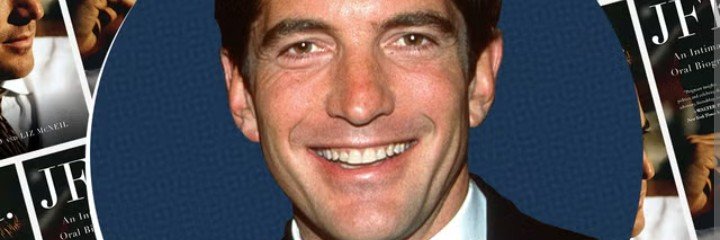 John F Kennedy jr's banner