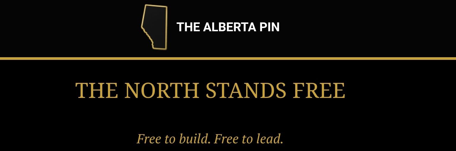 The Alberta Pin's banner