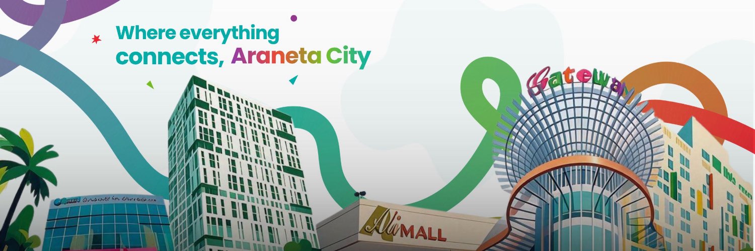 Araneta City's banner