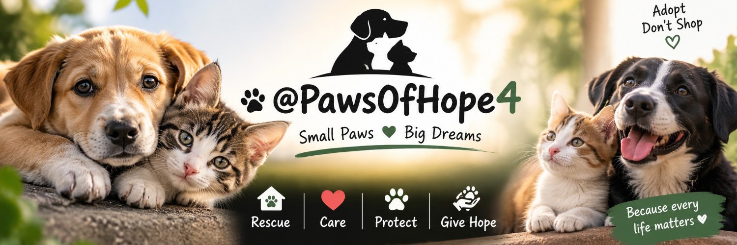 Paws of Hope 🐾's banner