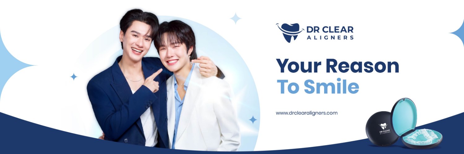 Dr Clear Aligners TH's banner