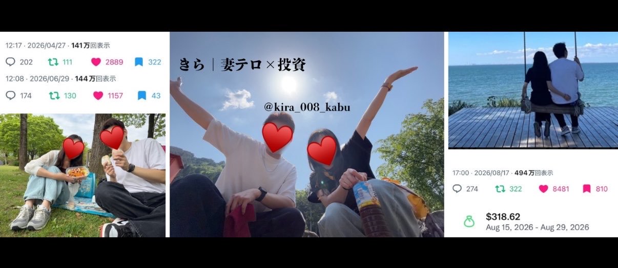 きら｜妻テロ×投資's banner