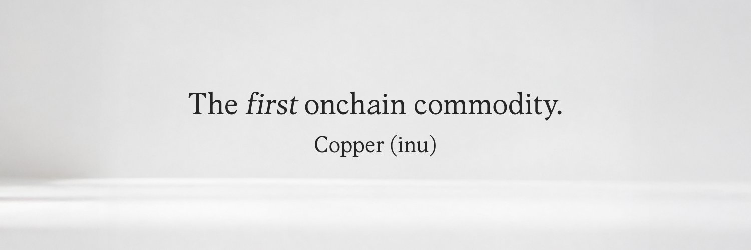 Copper (inu)'s banner