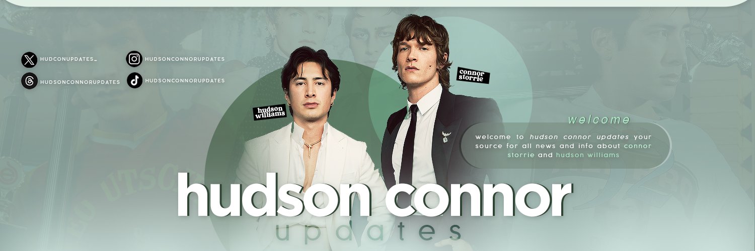 Hudson Williams | Connor Storrie Updates's banner