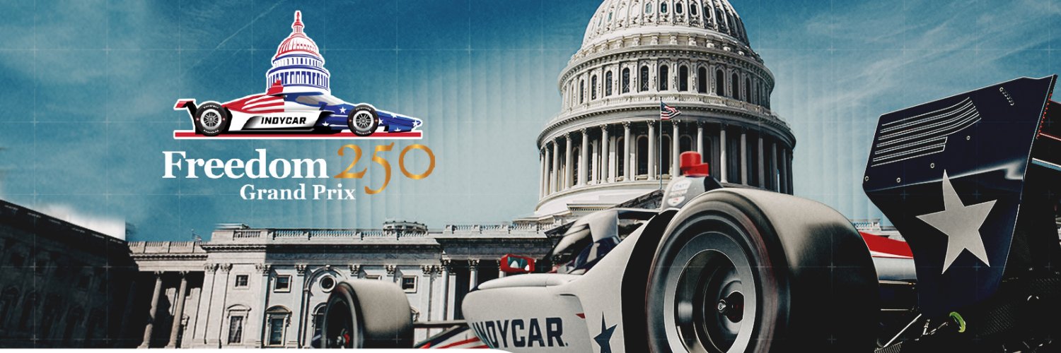 Freedom 250 Grand Prix of Washington, D.C.'s banner