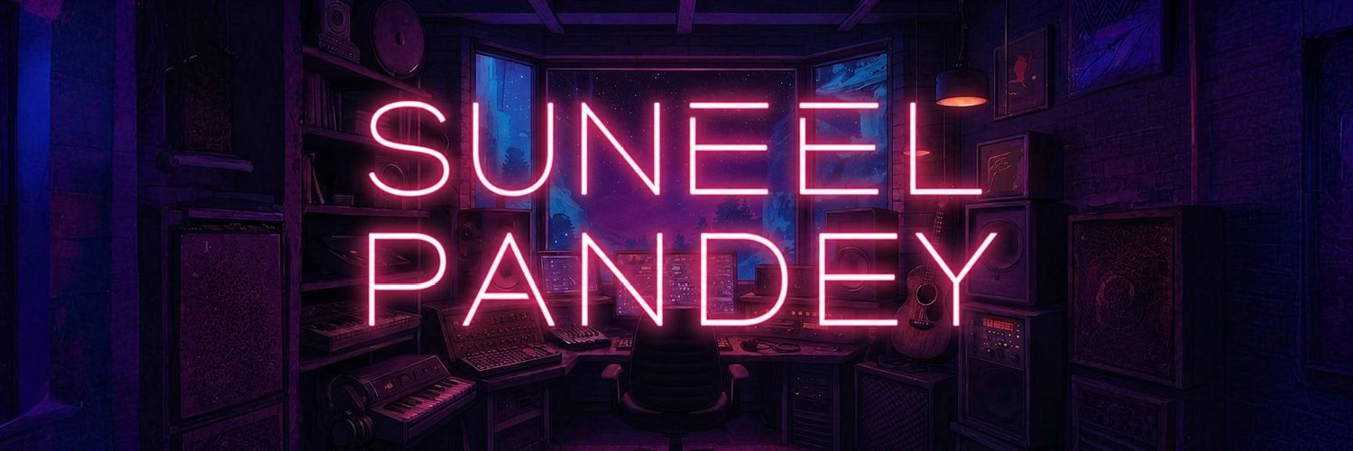 Suneel Pandey's banner