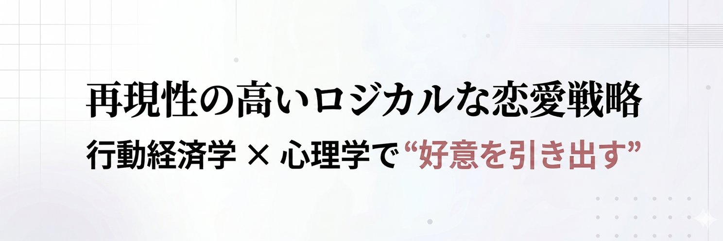 ユウト｜選ばれる男の恋愛心理の専門家's banner