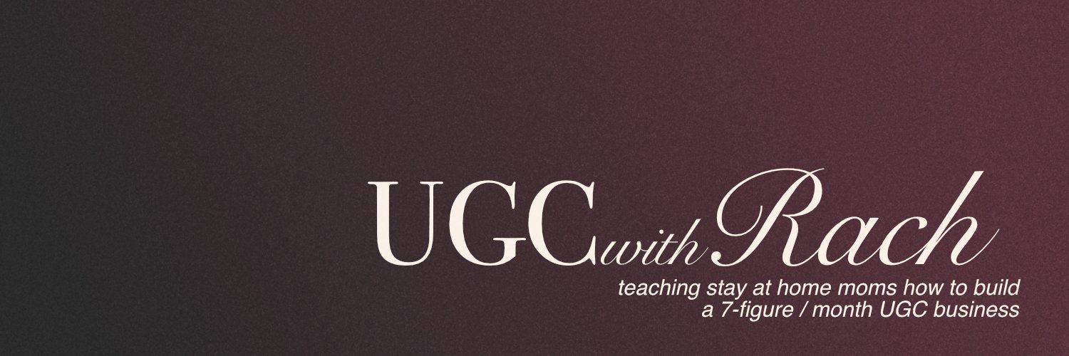 Rachel Martinez | UGC creator's banner